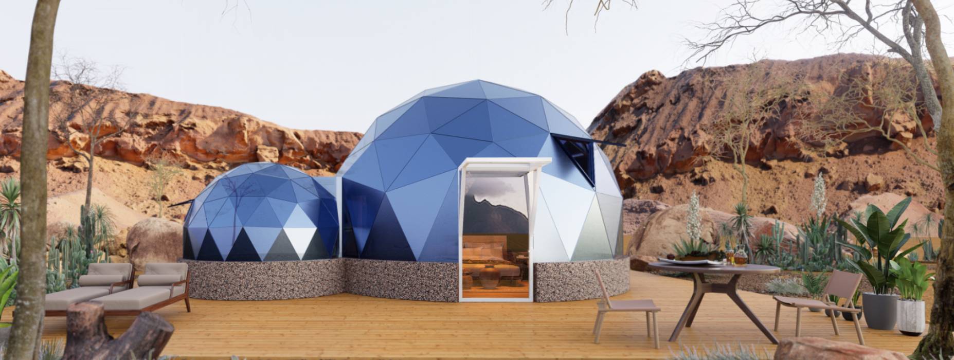 龙华区球形智能光伏玻璃星空房